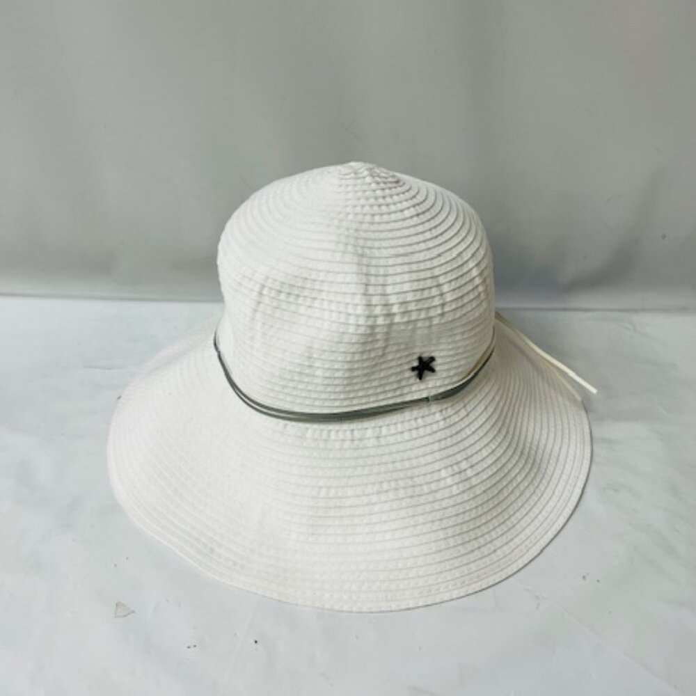 Beach by Florabella White Hat- NEW